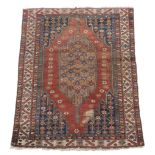 A Mahal Runner , approximately 400 x 110cm  A Mahal Runner  , approximately 400 x 110cm,