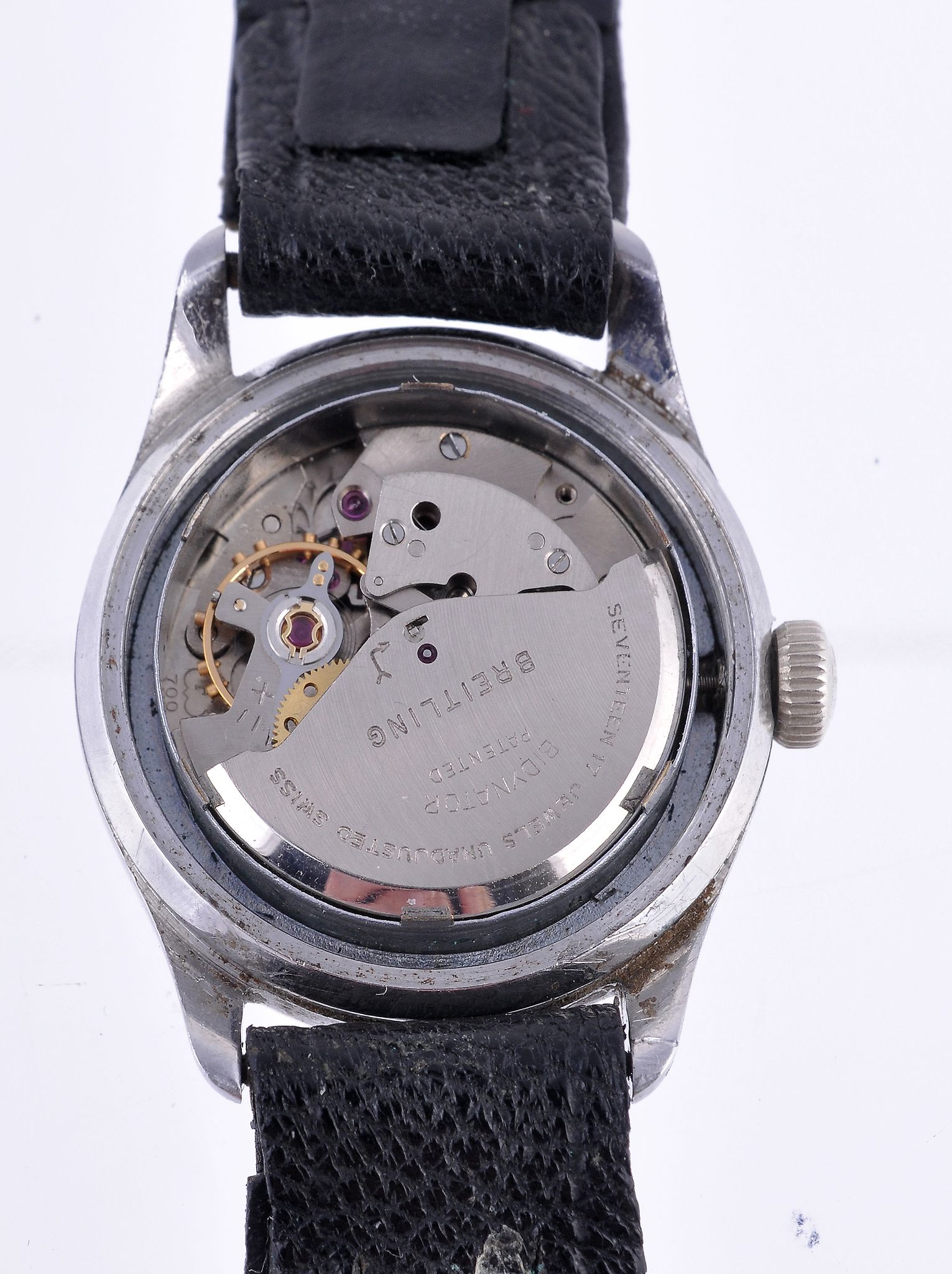 Breitling, a gentleman's stainless steel automatic wristwatch, circa 1950, ref  Breitling, a - Image 2 of 2
