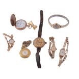 A collection of seven assorted watches, to include  A collection of seven assorted watches,   to