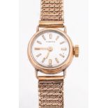 Mappin, A lady's 9 carat gold bracelet watch, Swiss, hallmarked London 1965  Mappin, A lady's 9