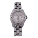 Breitling, Colt, GMT, a stainless automatic centre seconds bracelet watch...  Breitling, Colt,