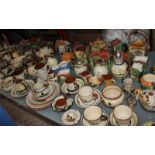 A quantity of Torquay mottoware, Royal Barum ware and Cottageware (qty)