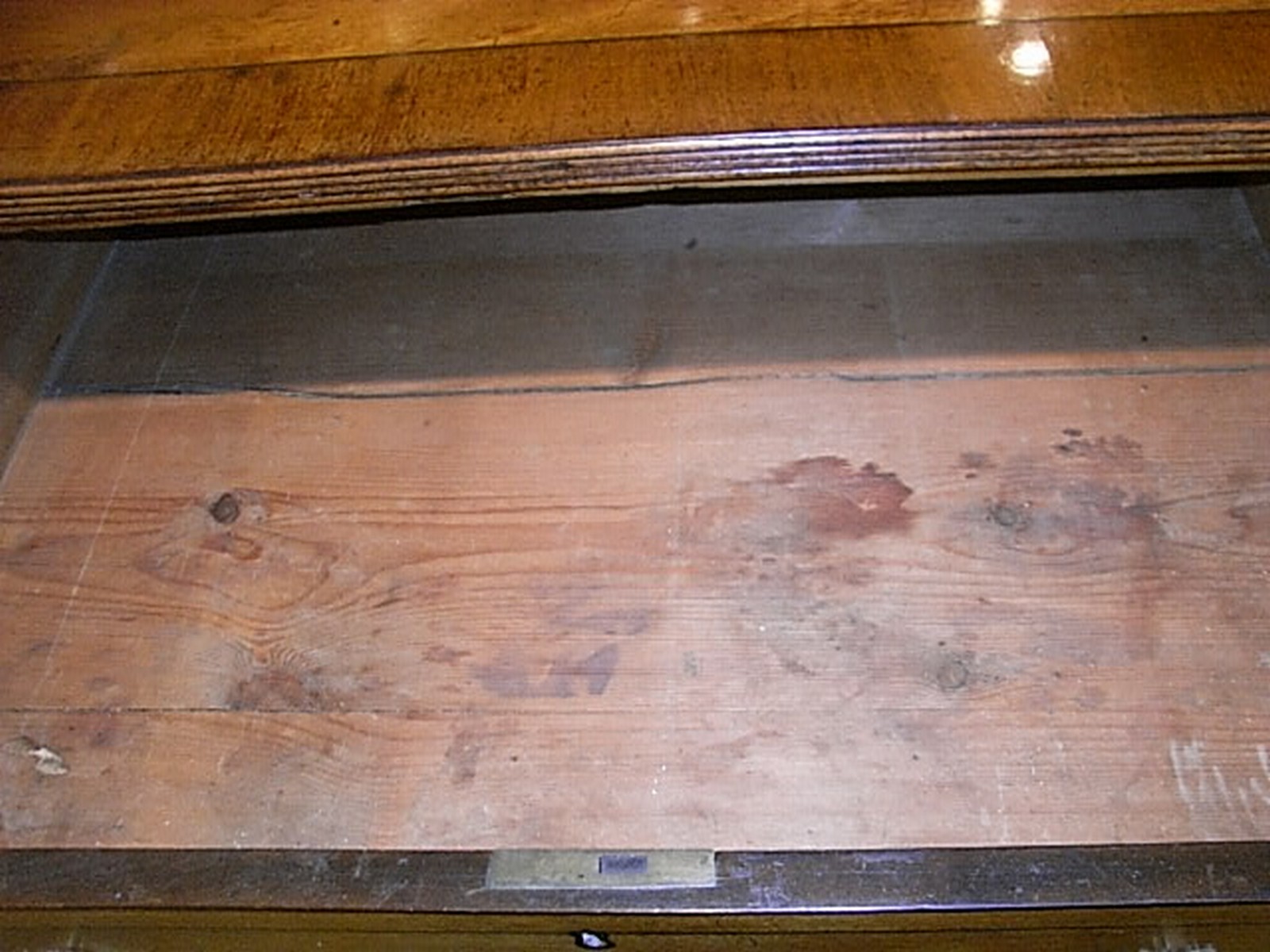 A Regency mahogany & strung inlaid breakfront sideboard, circa 1815, the central drawer and recessed - Image 8 of 9