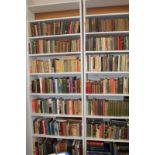 Twelves shelves of books to include; four volumes Arabian Knights translated by Edward Forster (