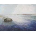 *M.. Holland (20th century) Coastline Oil on canvas Signed lower right  76.5cm x 100cmBest Bid