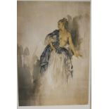 Sir William Russell Flint (1880-1969) Ray Lithograph  Numbered 451/850 in margin 58.5cm x 40cm