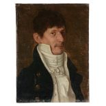 Follower of Francisco JosÃ© de Goya y Lucientes - Portrait of an ambassador Oil on canvas 51.5 x