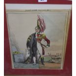 ...Rolph (20th Century) A Military Officer Watercolour Signed lower right 37.5cm x 27.5cm; And a