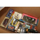 A quantity of Corgi and Dinky die-cast vehicles (1 box)