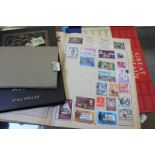 A quantity of GB commemorative stamps, Worldwide stamps, some mint and unused.
