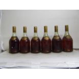 Cognac J Salignac Napoleon Cognac Reserve de L'Aiglon 1960's  bottling 24 fl oz 70% proof  6 bts