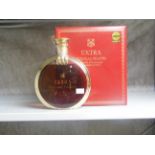 Cognac Extra Grande Fine Champagne  Frapin  70cl 40% vol  1 bt Gold decanter Individual Presentation