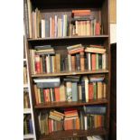 A quantity of antique and later books, including hard backs, novels, text books, etc