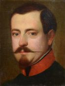 Spanish School (19th Century) - Bust portrait of a gentleman Oil on canvas 31.5 x 24 cm. (12 1/4 x 9