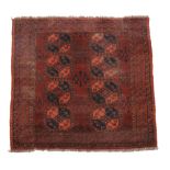 An Afghan runner , approximately 540 x 77cm, together with an Afghan rug  An Afghan runner  ,