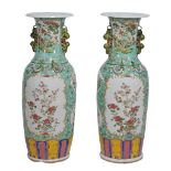 A massive pair of Chinese vases , late 20th century  A massive pair of Chinese vases  , late 20th