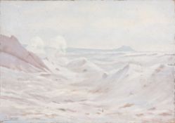 Gabriel Francisque Alexis Fournier  (1893-1963) - Breakers on the shore A pair, oil on canvas