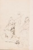 Hermann Eichler (1842-1901) - A collection of 23 sheets of sketches and preparatory studies