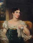 George Clint (1770–1854) - Thought to be a portrait of the Irish actress Harriett Constance Smithson