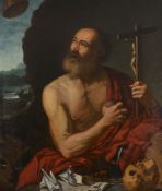 Francisco Collantes (1599-1656) - The Penitent St Jerome Oil on canvas 115 x 96 cm. (45 1/4 x 37 3/