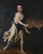 Jonathan Richardson (1665-1745) - Portrait of a Young Boy Oil on canvas 126 x 101 cm. (49 1/2 x 39