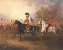 Robert Crozier (1815-1891) - Lt. Colonel Thomas Marten, Dragoons Oil on canvas Signed, dated   1843
