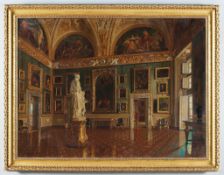 Antonio Maria Aspettati (1880-1949) - The Sala Dell'iliade in the Galleria Palatine at the Pitti
