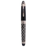 Chopard, Jose Carreras, a limited edition silver and resin rollerball pen, no  Chopard, Jose