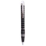 Montblanc, Starwalker, a ballpoint pen, with grid pattern throughout  Montblanc, Starwalker, a