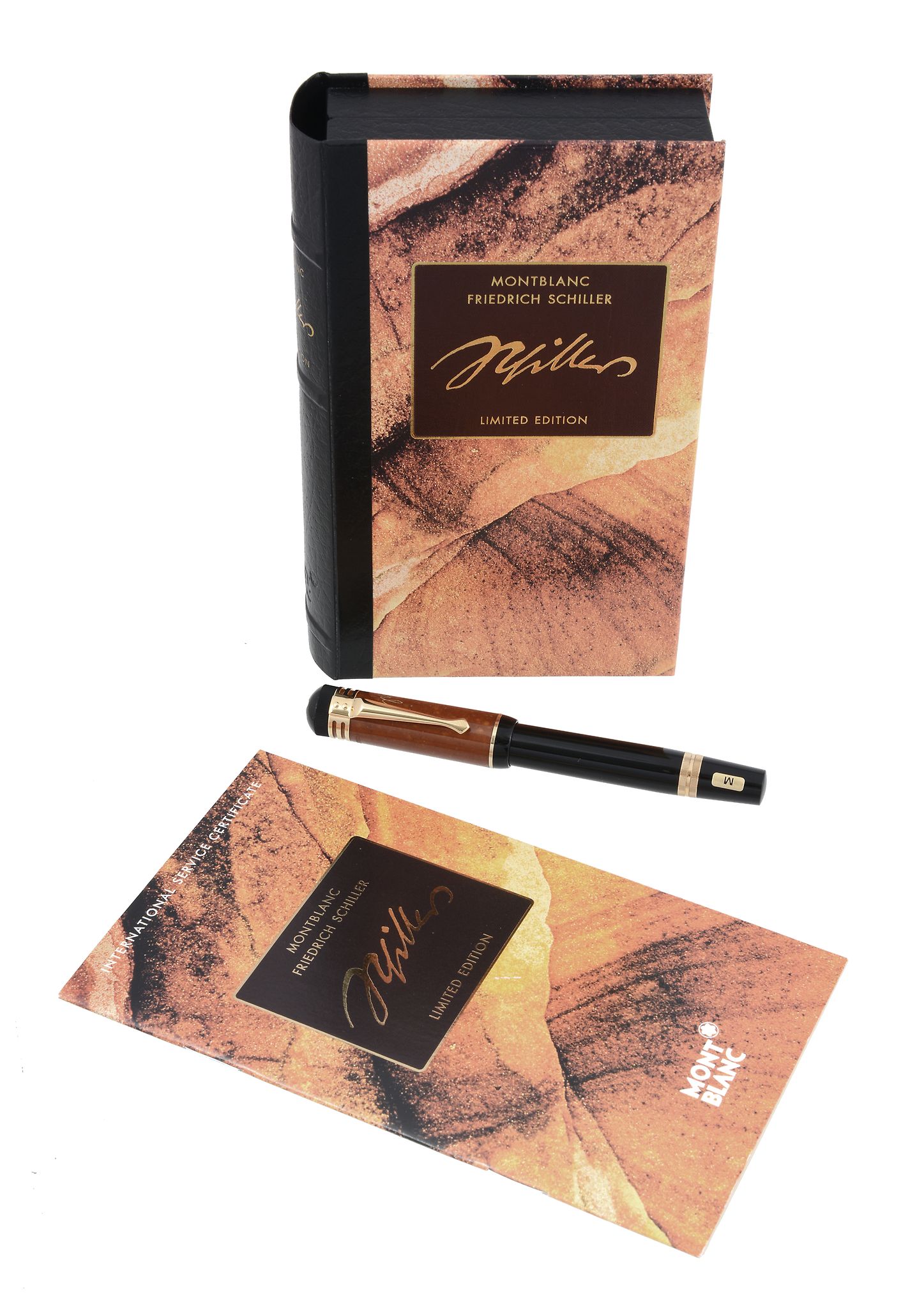 Montblanc, Writers Series, Friederich Schiller, a limited edition fountain pen  Montblanc, Writers - Image 2 of 3