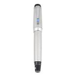 Montblanc, Boheme, a silver coloured fountain pen  Montblanc, Boheme, a silver coloured fountain