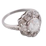 A Belle Epoque diamond panel ring, circa 1910  A Belle Epoque diamond panel ring,   circa 1910,