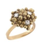 An 18 carat gold diamond ring by Andrew Grima  An 18 carat gold diamond ring by Andrew Grima,