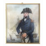 Michael Bartlett, PVPRMS Portrait of a captain in the Royal Navy of 1797  Michael Bartlett,