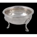 A George III Irish provincial sugar bowl probably by John Warner, Cork  A George III Irish