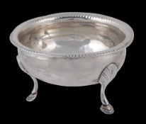 A George III Irish provincial sugar bowl probably by John Warner, Cork  A George III Irish