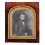 Maria Isabella Pitt Portrait of Benjamin Haigh Allen, half length  Maria Isabella Pitt Portrait of