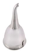 A George III silver wine funnel, maker's mark I  A George III silver wine funnel,   maker's mark I.