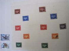 A quantity of World Wide and GB stamps, commemorative stamps (9 albums and loose)