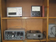 A quantity of Radio equipment to include the FRG-7 communication receiver, Taylor model 88B, the '