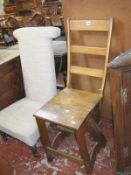 A metamorphic chair/ladder