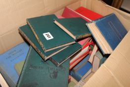 A quantity of books, novels, plays and reference books including, Restoration plays, works by Rosa