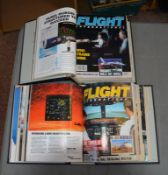 Bound copies of Flight Magazine two volumes circa early 1990's.. Best Bid