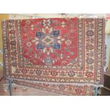 A Kazak style rug 210 x 155cm