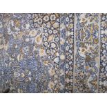 A machine made carpet, in Tabriz style 260 x 380cm approx