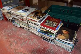 A quantity of assorted auction house catalogues, mostly Christie's. Best Bid