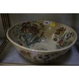 A Late 19th/ early 20th Century Copeland Spode bowl, floral decorated, no. F2459, 31cm in diameter