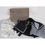 Two early 20th century boys' sailor suits; together with a shirt by Tyrrell & Green of