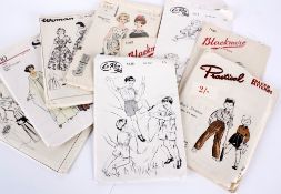 A quantity of 20th century dressmaking patterns, examples including: Vogue by Jean Muir, Woman,