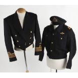 An original Moss Bros Fleet Air Arm Naval mess dress uniform; together with a Fleet Air Arm